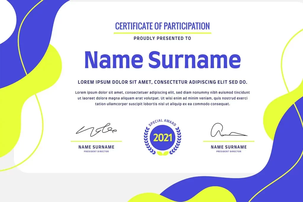 Certification